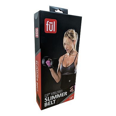FUL Breathable 12" Velcro Slimmer Belt for Active Stretch