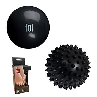 FUL Black Massage Ball Set(2 Pieces)