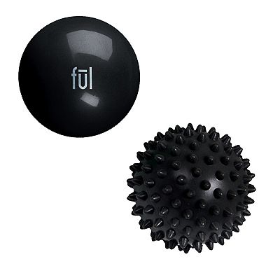 FUL Black Massage Ball Set(2 Pieces)