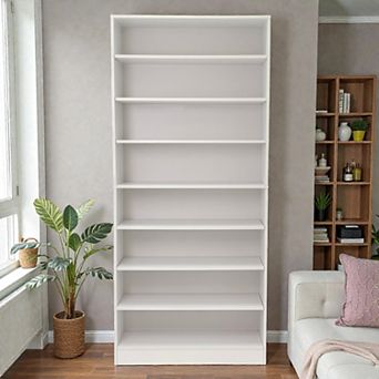 Lufeiya 9 tier Shoe Cabinet with Adjustable Shelves and Open Storage