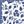 Dark Blue White