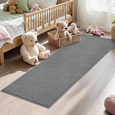 Modern Area Rug Machine Washable Vacuum Clean Ultra Thin Stain Resistant Carpet for Living Room