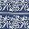 Dark Blue White