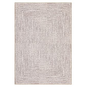 Contemporary Area Rug Non Slip Vacuum Clean Ultra Thin Stain Resistant Carpet for Living Room