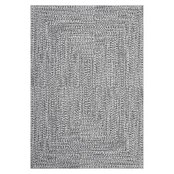 Contemporary Area Rug Non Slip Vacuum Clean Ultra Thin Stain Resistant Carpet for Living Room