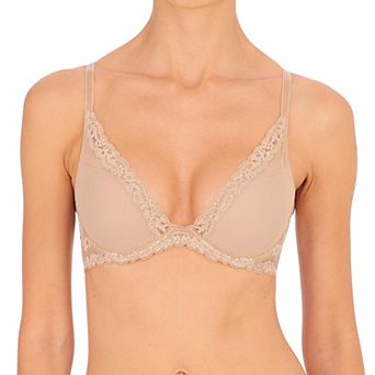 Natori Feathers Luxe Plunge T-Shirt Bra