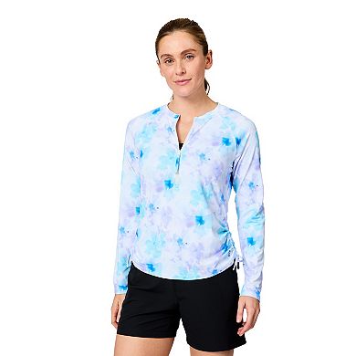 Free Country Women's SunFree Quarter Zip UPF Sunshirt