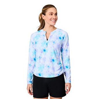 Free Country Women's SunFree Quarter Zip UPF Sunshirt