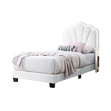 Roxy Bed, Wool, LED Lighting, Padded Headboard