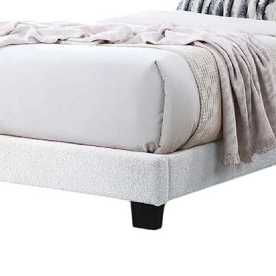 Roxy Bed, Wool, LED Lighting, Padded Headboard