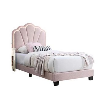 Roxy Bed, Wool, LED Lighting, Padded Headboard