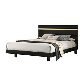 Yoki Bed w Underbed LED, Acrylic Trim, Frame