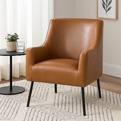 Sune Accent Chair, Metal Legs