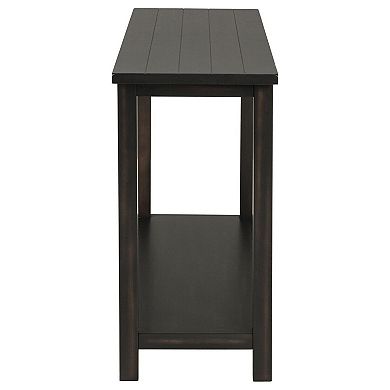 Ayne Console Table, 1 Bottom Shelf, Classic Wood Frame