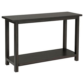 Ayne Console Table, 1 Bottom Shelf, Classic Wood Frame