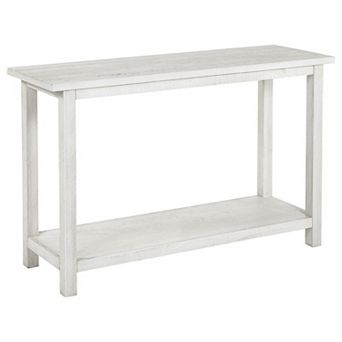 Ayne Console Table, 1 Bottom Shelf, Classic Wood Frame