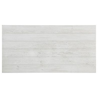 Ayne Coffee Table, 1 Bottom Shelf, Distressed Wood