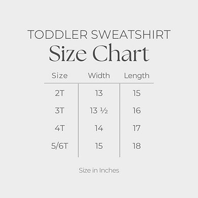 Embroidered A Little Bit Spoiled - Toddler Graphic Sweatshirt