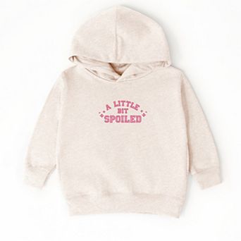 Embroidered A Little Bit Spoiled - Toddler Hoodie