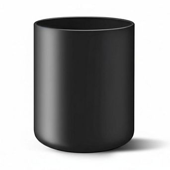 Black Kitchen Utensil Holder Ceramic Large Countertop Storage Decor