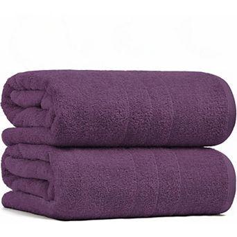 Bathroom Sheet Set Pack of 2 Jumbo Towels  Cotton Soft Quick Dry Large Bath Towels
