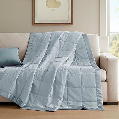 Down Alternative Blanket, Moisture Wicking Treatment, Lightweight and Soft Bed Cover For All Season