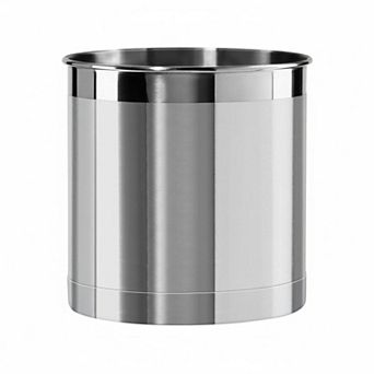 Stainless Steel Utensil Holder Weighted Base Extra Large Crock Countertop Organizer