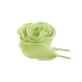 Women's 2 Pairs Rolled Ruffled Shoe Laces Pleated Shoestring 39.4"