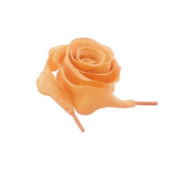 Women's 2 Pairs Rolled Ruffled Shoe Laces Pleated Shoestring 39.4"