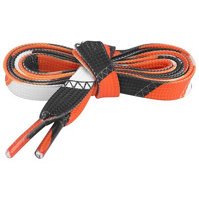 Women's Splicing Printing Flat Shoelaces for Sneakers Shoes 1 Pair 55.1"