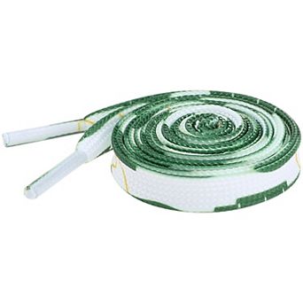 Women's Flat Irregular Color Blocks Shoelaces for Sneakers 2 Pairs 39.4"