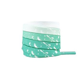 Women's Flat Ink Splash Gradient Shoelaces for Athletic Sneakers 39.4"