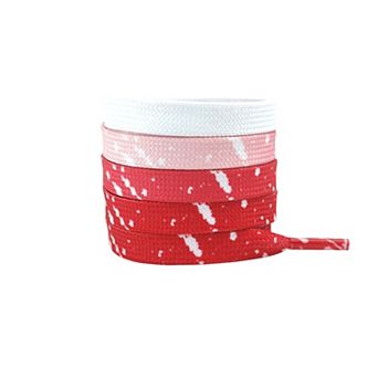 Women's Flat Ink Splash Gradient Shoelaces for Athletic Sneakers 39.4"