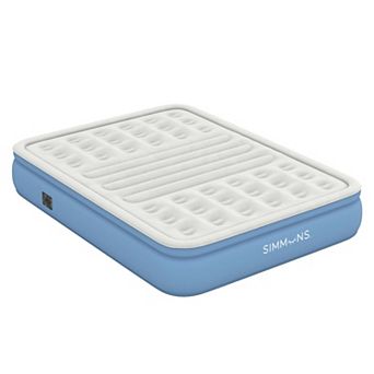 Lumbar Firm, 12" Tri-Zone Air Mattress -Built-In Pump and Extra Lumbar Support