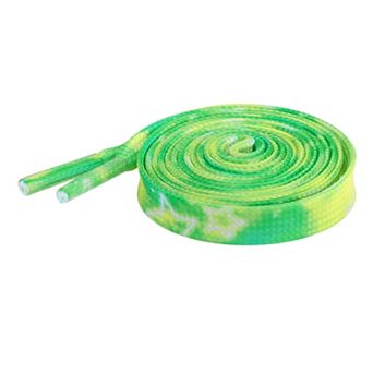 Women's 1 Pair Tie-Dye Stars Flat Shoelaces for Shoestrings for Hiking Shoes 55.1"
