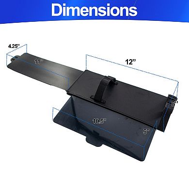 Universal Car Sun Visor Extender with Polarized Anti-Glare - UV Protection for Driving