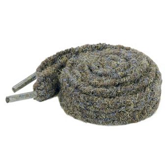 Women's Flat Mixed Color Mohair Widened Shoelaces for Sneakers 2 Pairs 47.2"