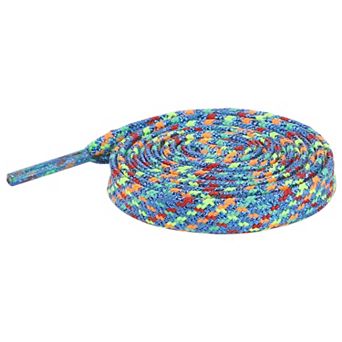Shiny Colorful Metallic Laces Flat Thin Glitter Shoe Laces 2 Pairs 39.4"