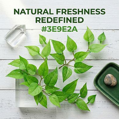 Artificial Anthurium Leaves, Real Touch Soft Rubber Faux Greenery Stems for Home Office Decor 6.7"H