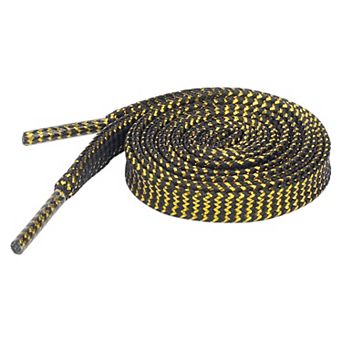 Women's Shiny Wavy Flat Shoelaces Sequin Shoestrings for Sneakers 2 Pairs 55.1"