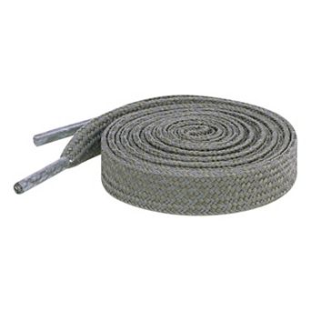 Reflective Dual Color Checkered Woven Flat Shoelaces 2 Pairs for Sneakers 47.2"