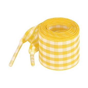 Women's Wide Flat Shoelaces Plaid Fantastic Shoe Laces for Sneaker 2 Pairs 55.1"