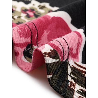 2 Sets Women's Plus Size Pajama Set Short Sleeve Sleepwear Soft Lounge Set Loungewear