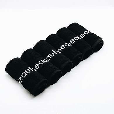 Women's Make-Up Removal Turkish Cotton 6 Pack Washcloths, Great for Facials