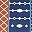 Blue Red Four Colour