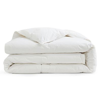 Unikome Cotton Shell Medium-Weight Goose Feather & Down Comforter