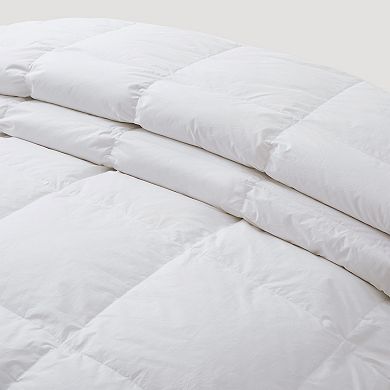 Unikome Hotel Collection 300TC Cotton All-Season Goose Feather & Down Comforter