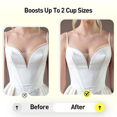 Ultra Boost Bra Inserts Double-Sided Adhesive Bra Pads Sticky Bikini Padding Push Up Inserts