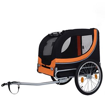 IFMALL Large Capacity Folding Pet Trailer for Outdoor Activities with Dogs