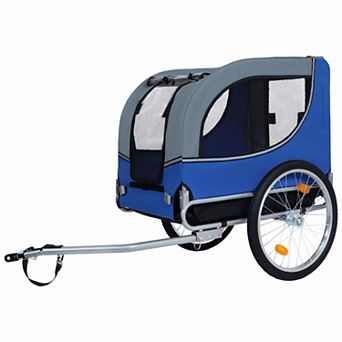 IFMALL Large Capacity Folding Pet Trailer for Outdoor Activities with Dogs